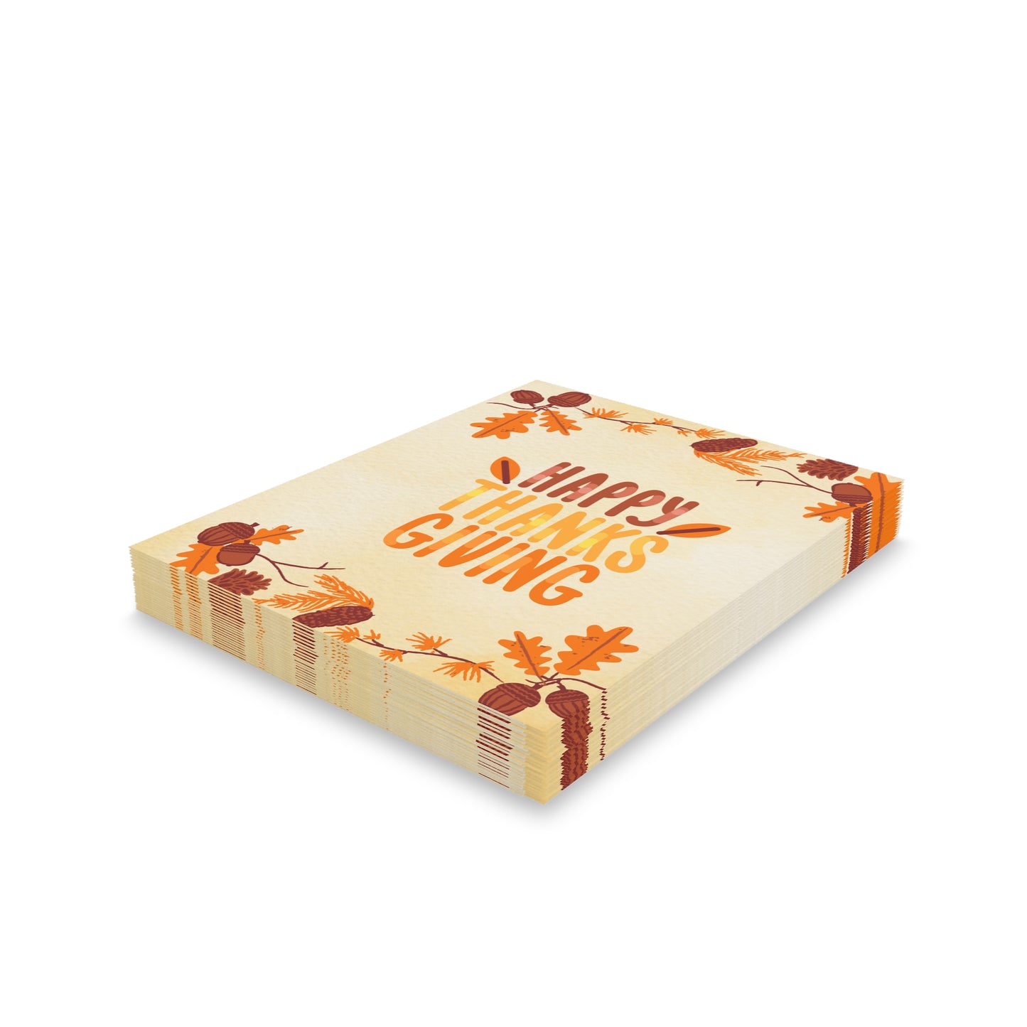 Thanksgiving Cards (8, 16, and 24 pcs) - Cool Colorful Warm Vibes Greeting Cards