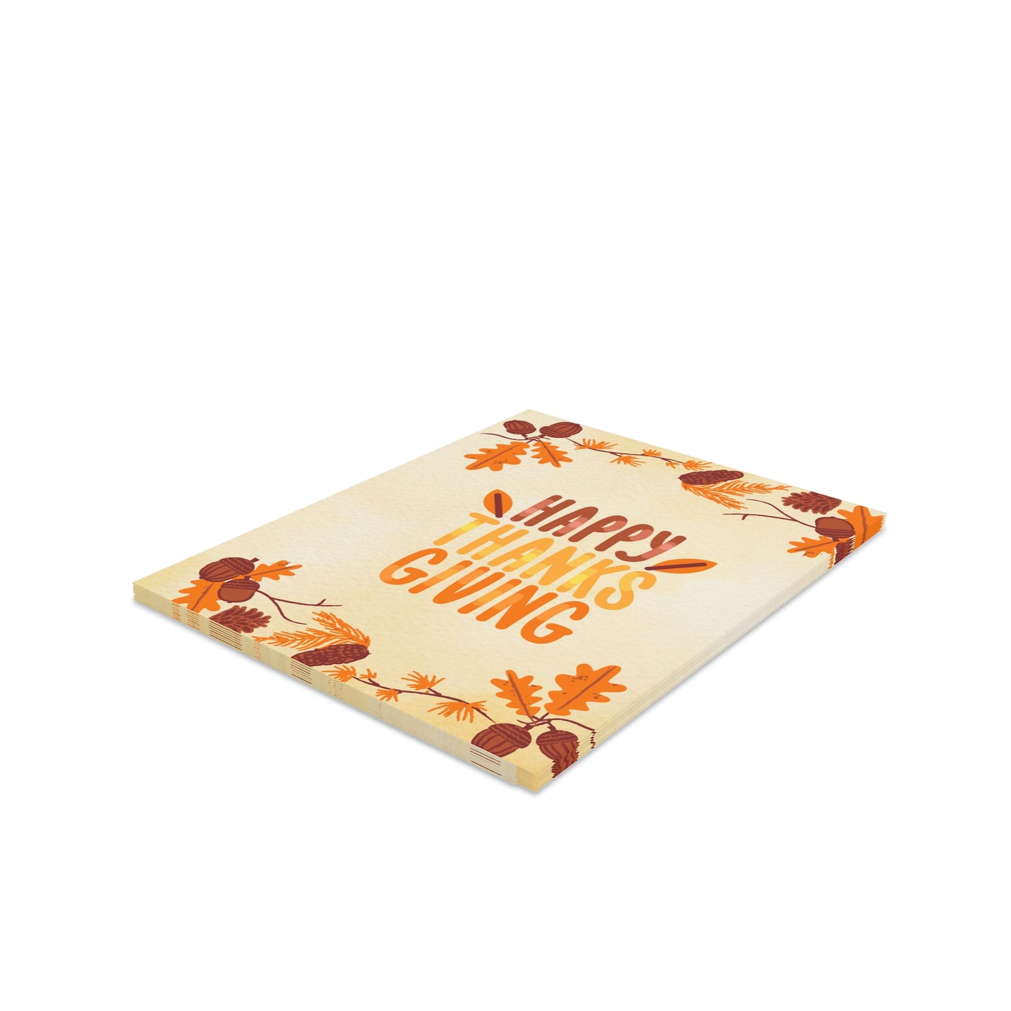 Thanksgiving Cards (8, 16, and 24 pcs) - Cool Colorful Warm Vibes Greeting Cards